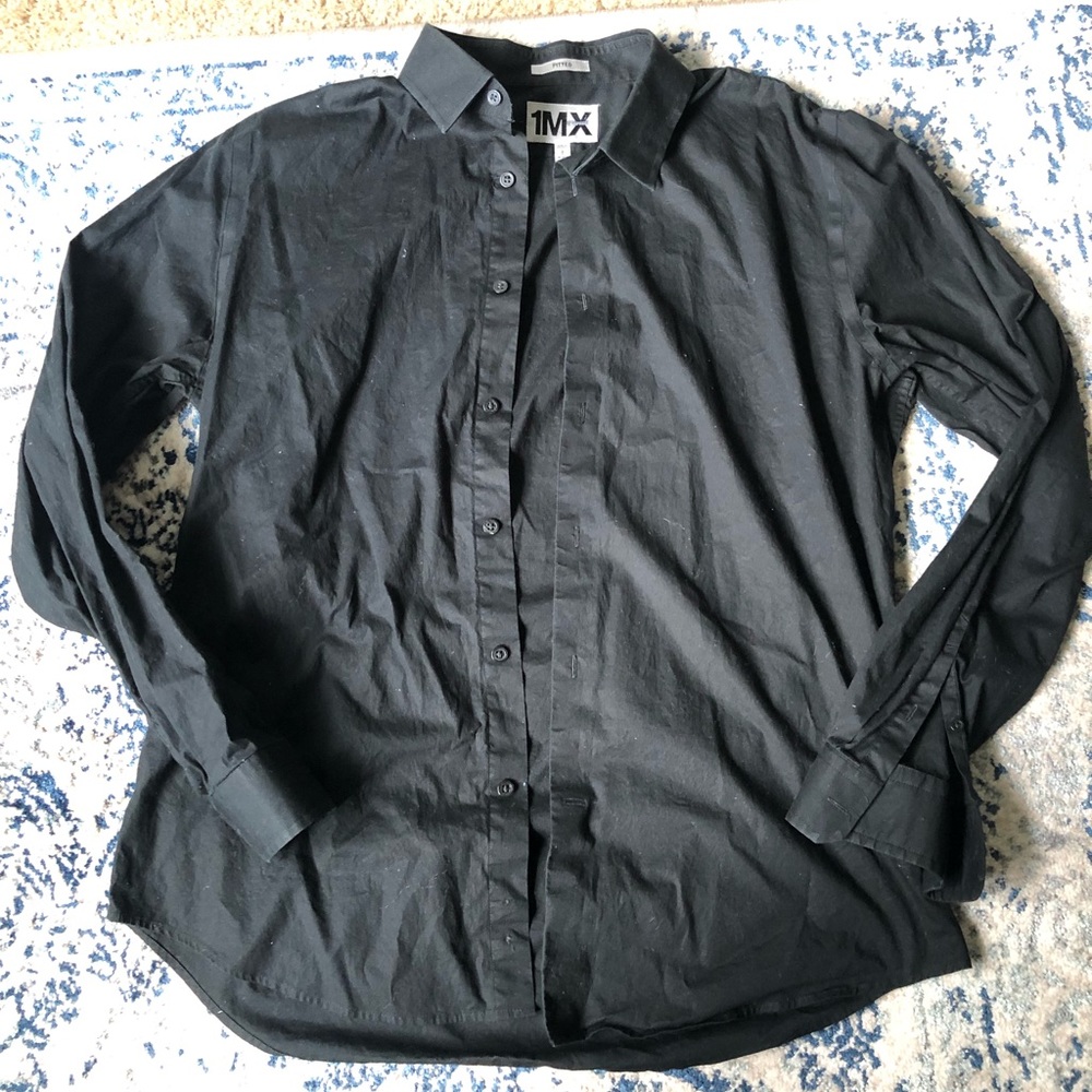 Black Button Down Shirt